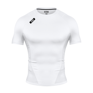 Core Compression Short Sleeve White