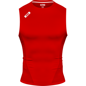 Core Compression Sleeveless Red