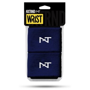 Wrist Bands Navy Blue (1 Pair)